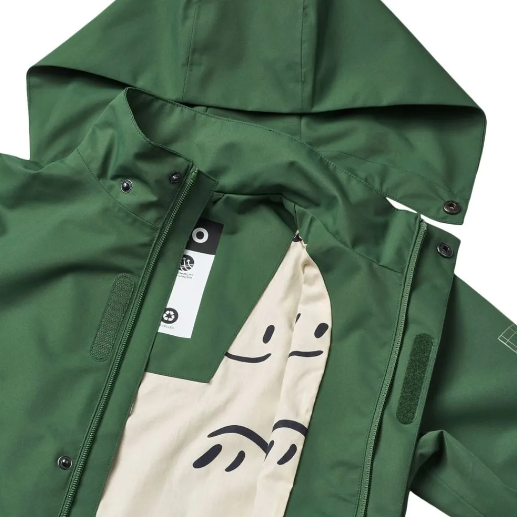 Windy Rain Jacket Rubber Tree>Molo Discount