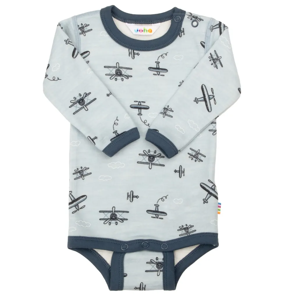 Wool Baby Body Light Blue>Joha Outlet