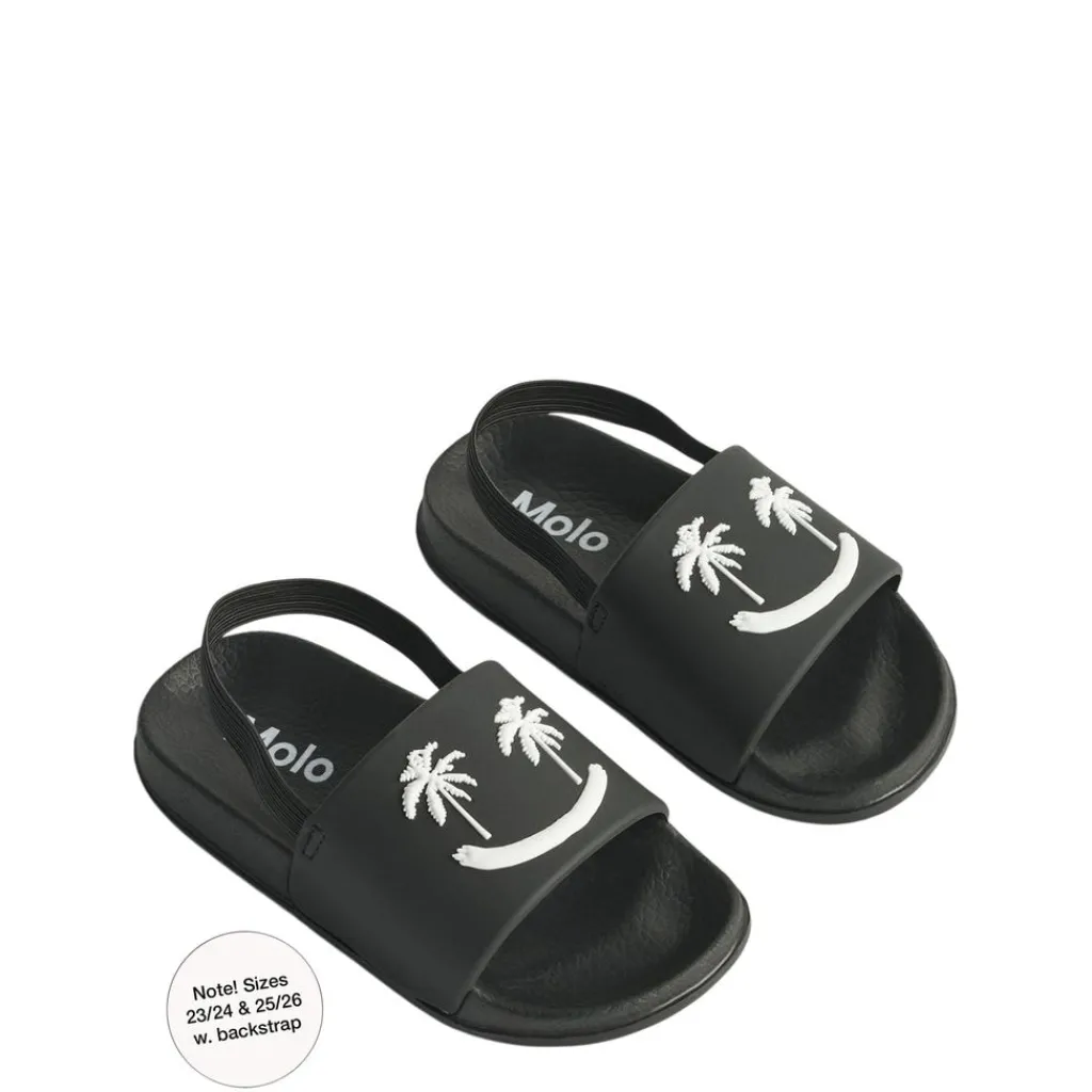 Zhappy Flip-Flops Black>Molo Clearance